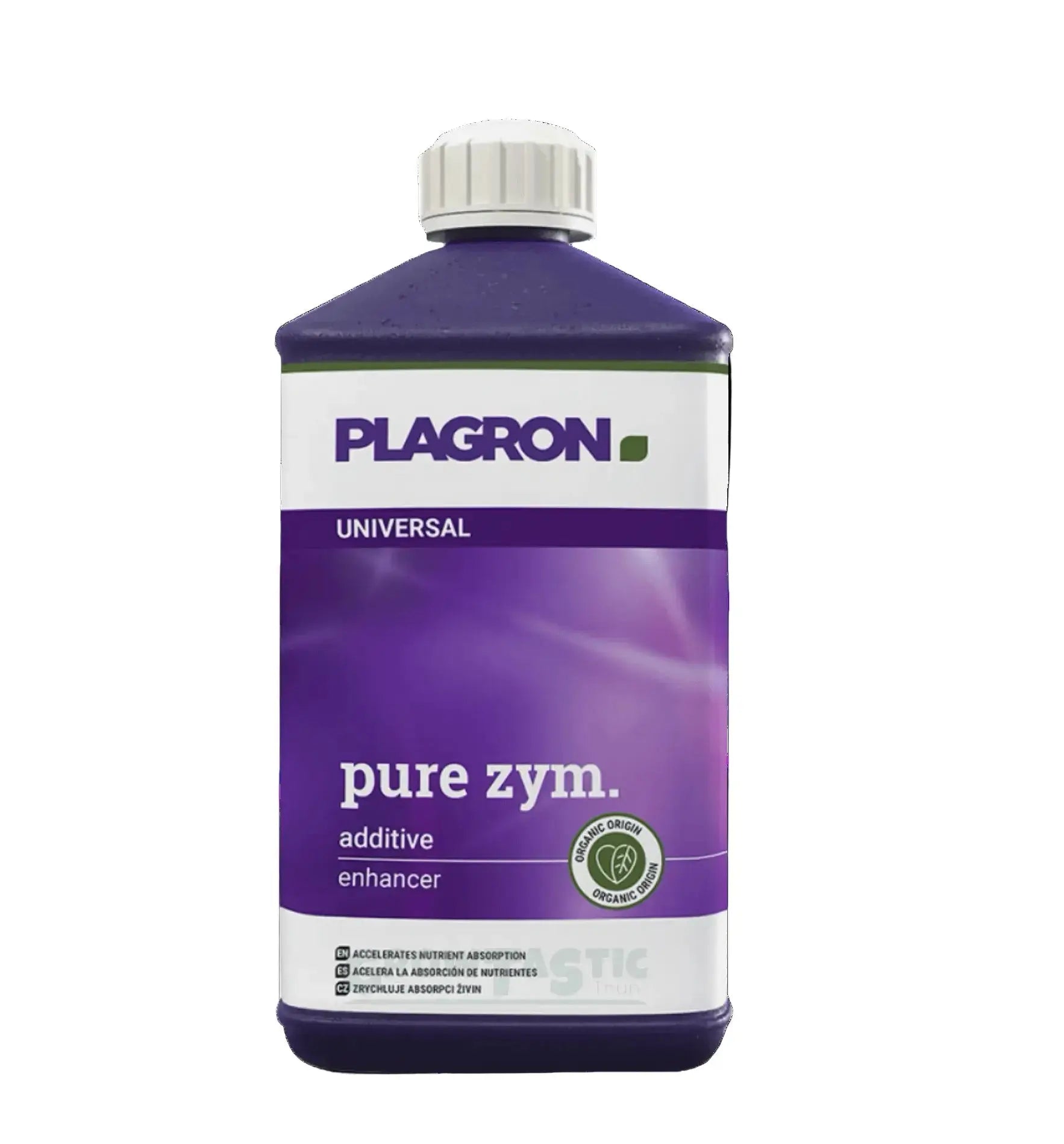 Plagron Pure Zym Substrat-Verbesserer in 500 ml Flasche, natürliches Bodenverbesserungsmittel für gesunden Pflanzenwachstum