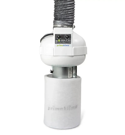 Prima Klima Abluftventilator mit Temperaturregelung, 100 mm, 280 m³/h, für effiziente Ventilation und Luftkontrolle.