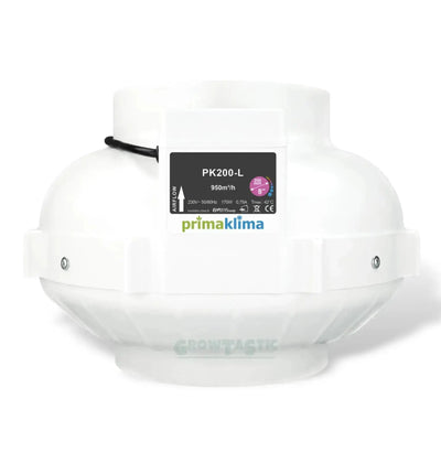Prima Klima PK AC Abluftventilator, 100 mm, Hochleistungsmodell, für effiziente Luftzirkulation in Räumen.