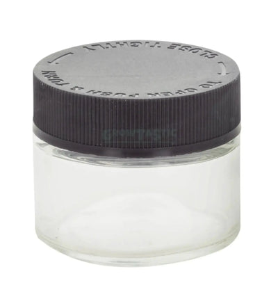 Qnubu Glasbehälter zur Aufbewahrung, transparente Dose mit 7 ml Fassungsvermögen, ideal für Lebensmittel und Gewürze