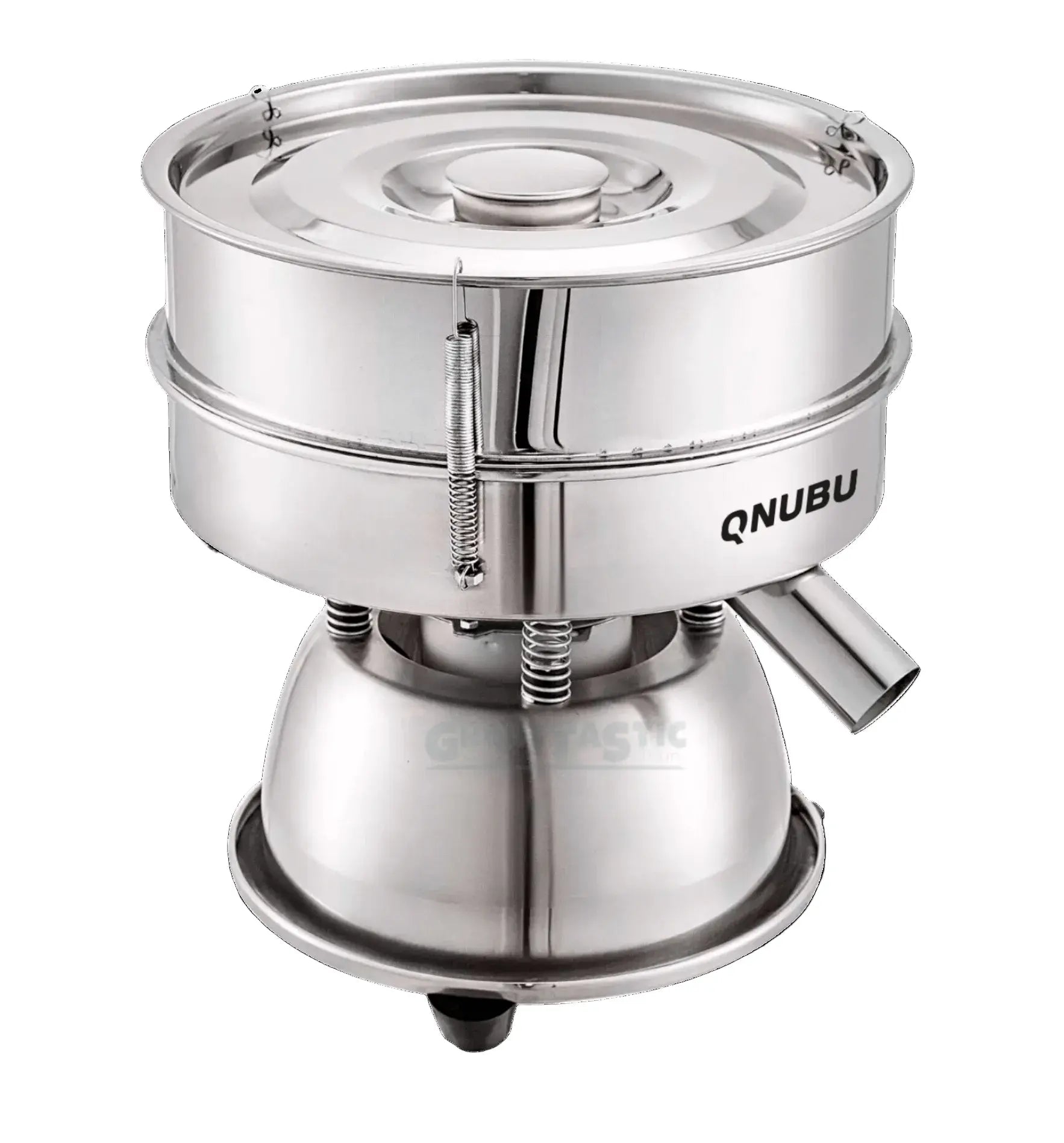 Qnubu Metall Sieb, ideal für Growshops, zur effektiven Filterung und Verarbeitung von Pflanzenmaterial.