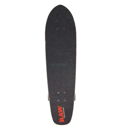 RAW Cruiser Skateboard Brazil Girl, langlebiges Skateboard mit buntem Brazil Girl Design, perfekt für Cruising und Tricks.