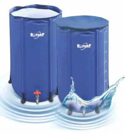 Flexibler RP Watertank Pro Foldable Flexitank aus PVC, 50 Liter, mit O-40 cm Durchmesser und 40 cm Höhe, für Wassertransport