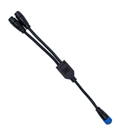 SANlight Stixx Kabel, Beleuchtungszubehör, T-Splitter für LED-Beleuchtung, schwarz, für einfache Verkabelung