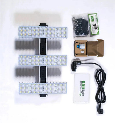Sanlight EVO LED Pflanzenleuchte Set 3-60, energiesparende LED-Leuchte für Pflanzenwachstum, mit langlebiger Technologie.