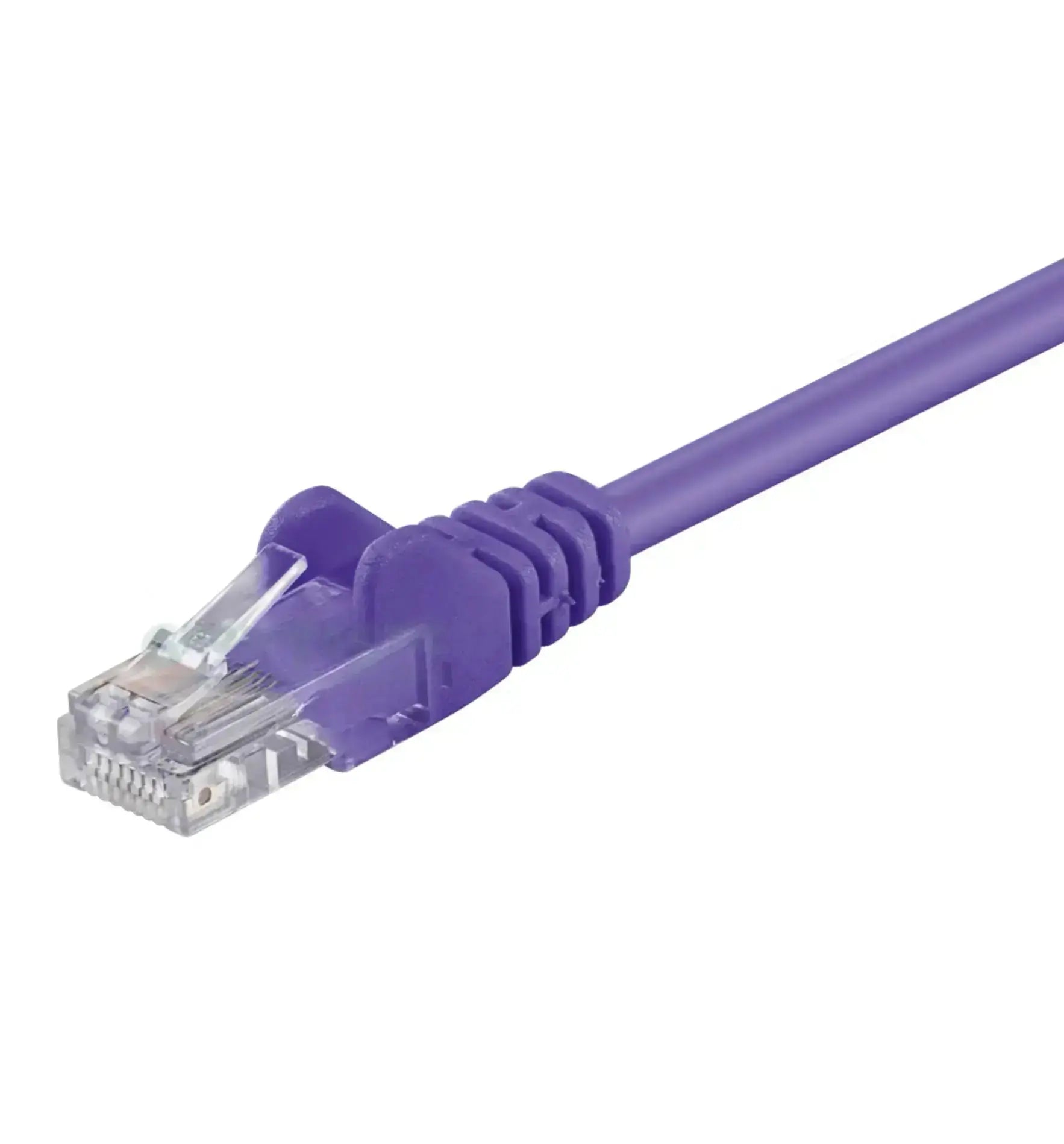 Shiverpeaks® BS75250-V Cat. 5e Patchkabel, 2 m, violett, UTP, für Netzwerkverbindungen, dünnes Kabel mit Stecker