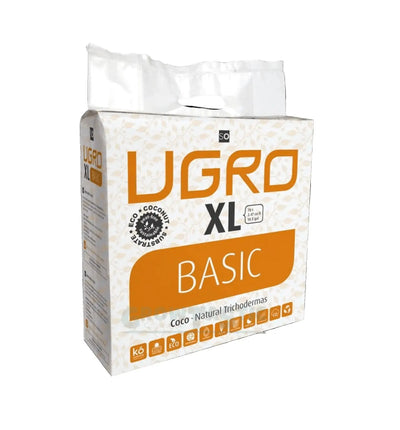 Ugro Cocos Basic Bricks Substrat von Simply Organics, 11L, 650g, aus Kokosfasern für Pflanzen und Gartenpflege.