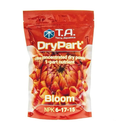 Terra Aquatica DryPart® Bloom Dünger in 1 kg Packung, flüssiger Pflanzen-Dünger für Blühpflanzen, Terra Aquatica Marke