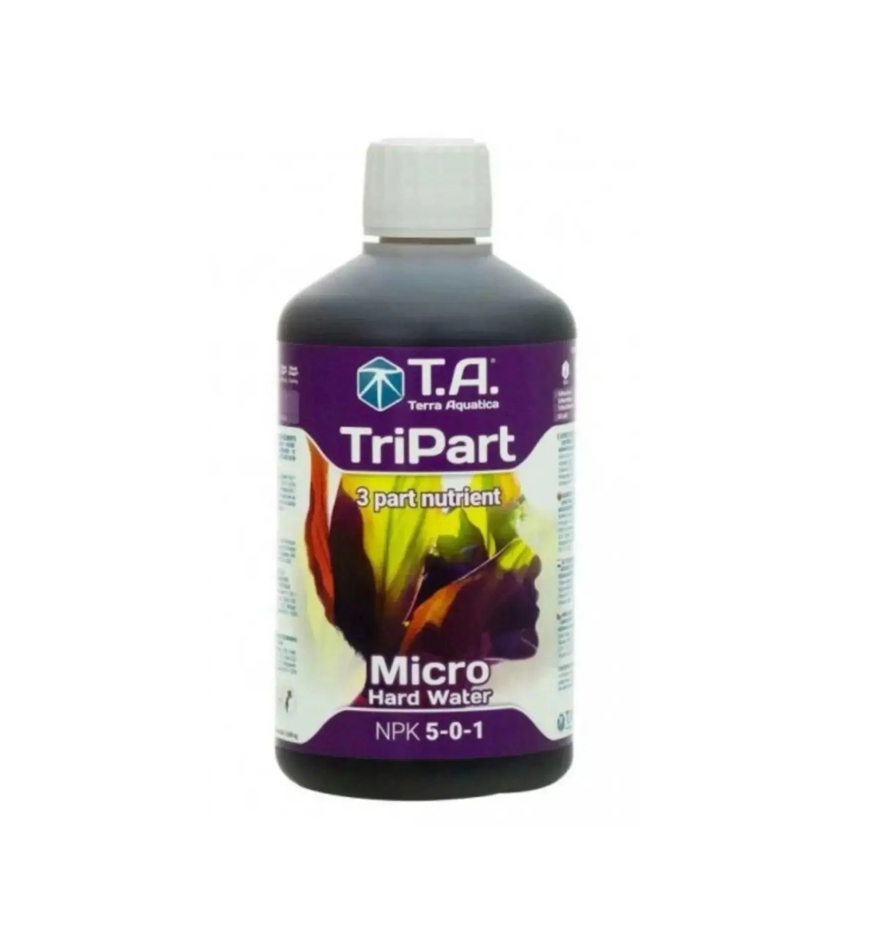 Terra Aquatica TriPart® Micro Dünger in 500 ml Flasche, ideal für Hartes Wasser, natürliche Wasserpflanzenpflege