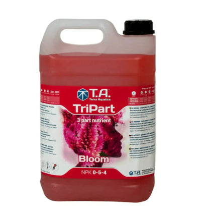Terra Aquatica TriPart® Bloom Dünger in 500 ml Flasche, flüssiger Pflanzen-Dünger für kräftiges Wachstum und Blütenbildung.