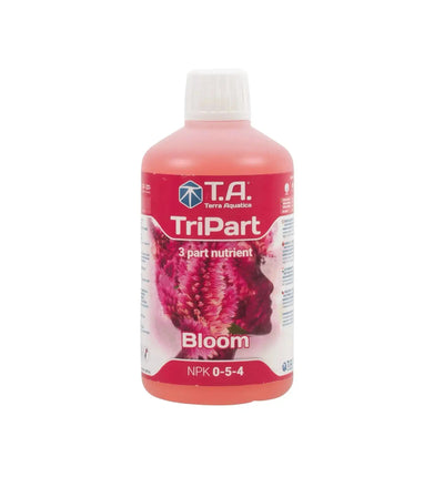Terra Aquatica TriPart® Bloom Dünger in 500 ml Flasche, flüssiger Pflanzennährstoff für gesunde Blüten und Pflanzenwachstum