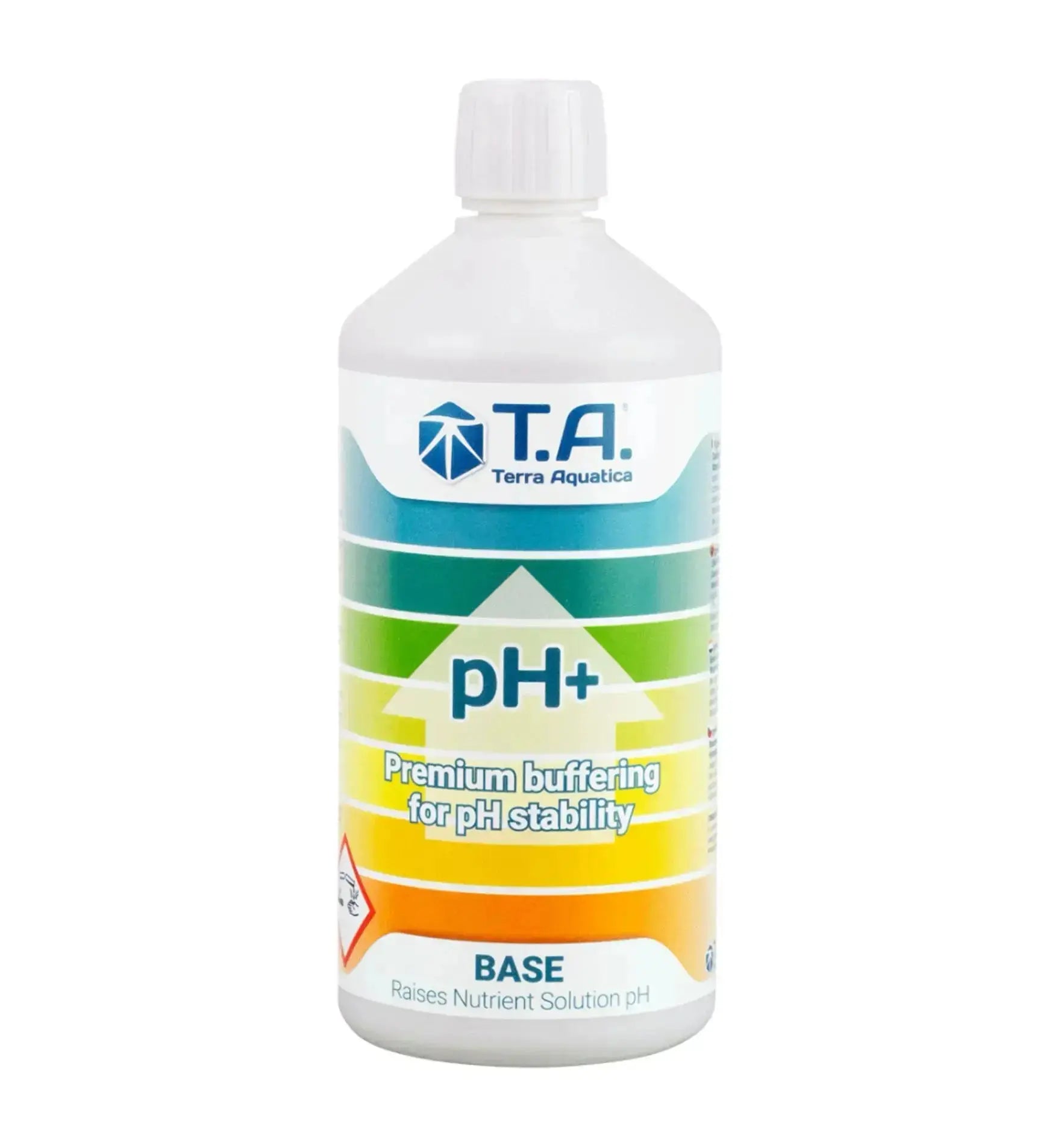 Terra Aquatica pH Up Korrekturflüssigkeit in 1-Liter-Flasche, für die Wasser- pH-Anpassung in Aquarien und Hydrokulturen