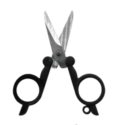 Zensmoke Buddy's Klappschere, faltbare Schere mit ergonomischem Griff, ideal für unterwegs und präzise Schneidarbeiten.